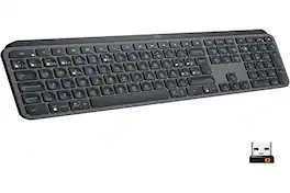MX Keys The Master Series By Logitech Graphite - Black