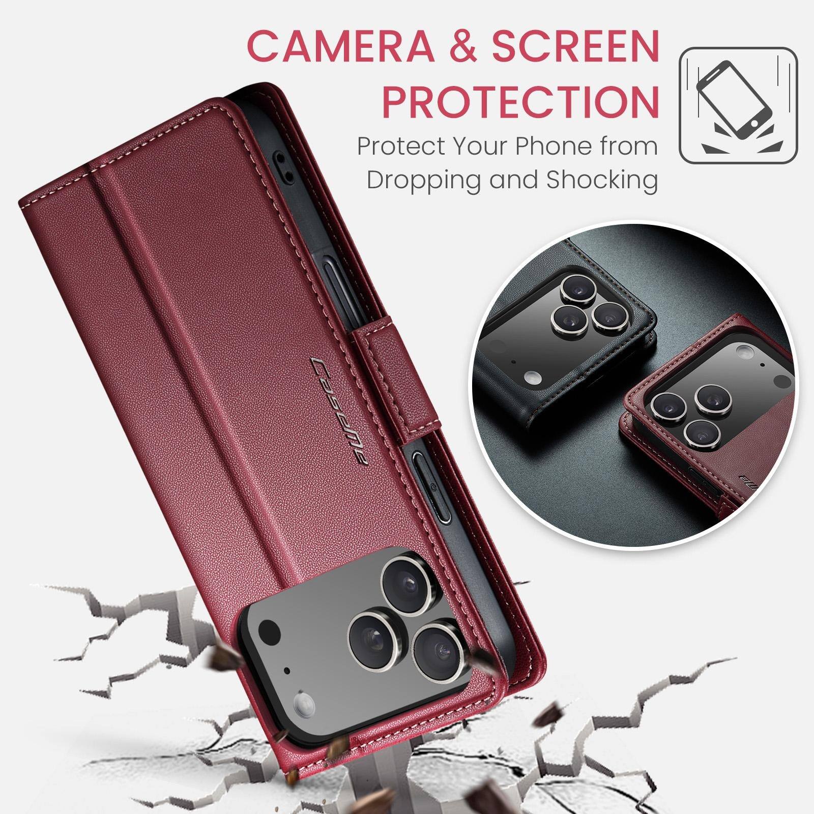 CAMERA & SCREEN PROTECTION  
Protect Your Phone from Dropping and Shocking