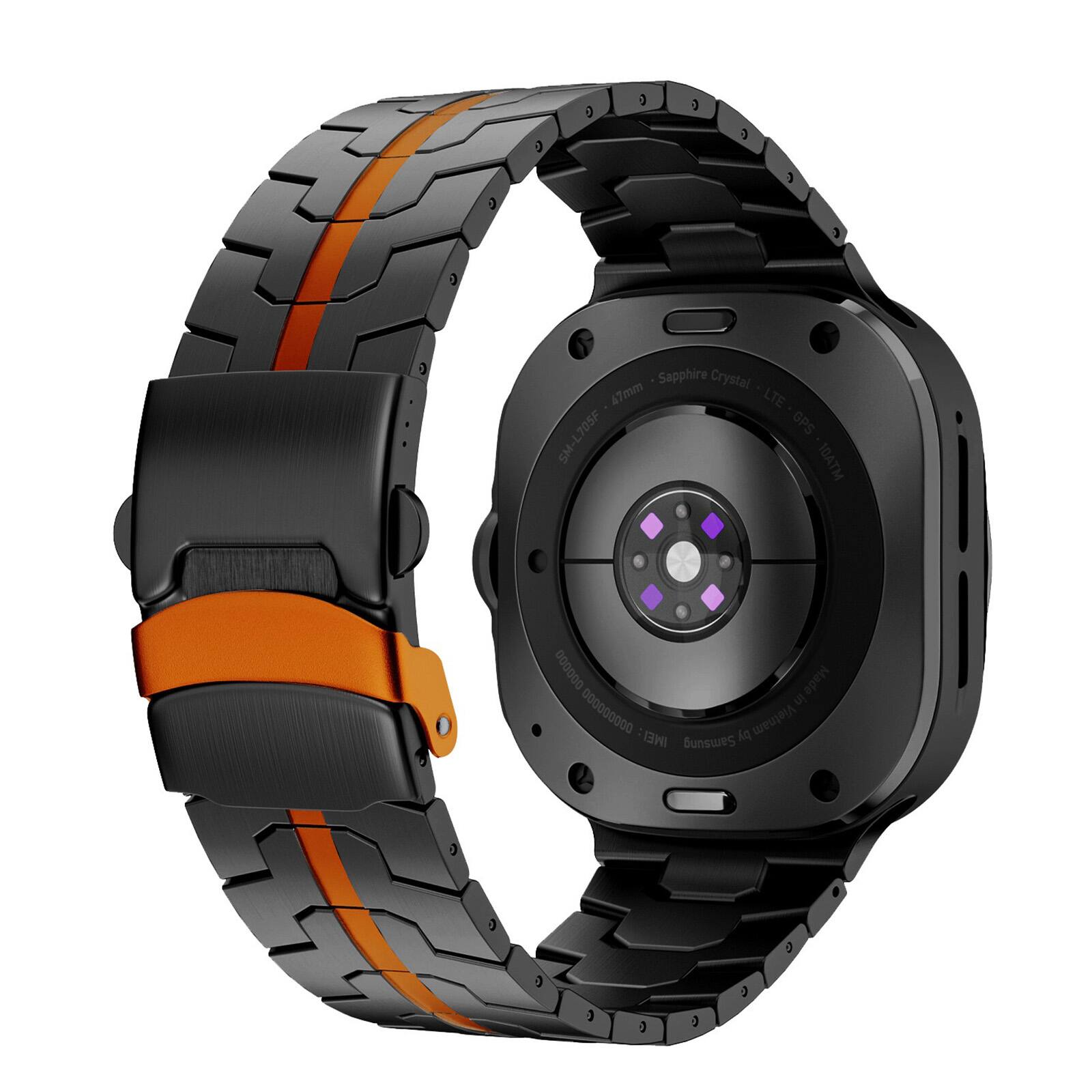 Sapphire Crystal 47mm LTE SM-L705F GPS 10ATM

Made in Vietnam

Samsung by
