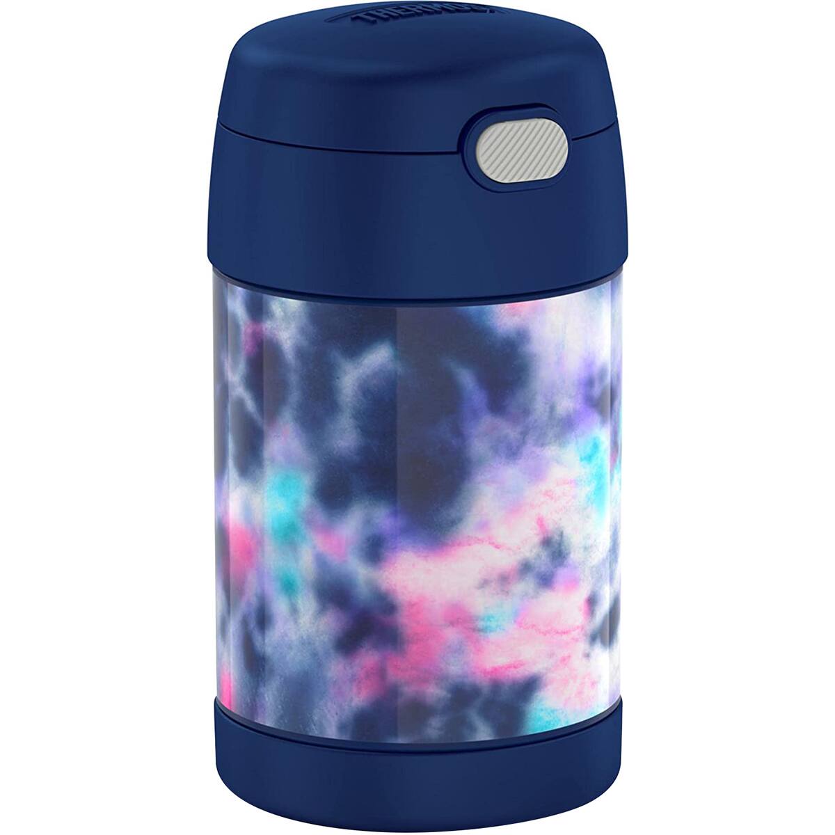 Alt View 2. Thermos - Thermos 16 oz. Kid's Funtainer Stainless Steel Insulated Food Jar - Tie Dye - Tie Dye.