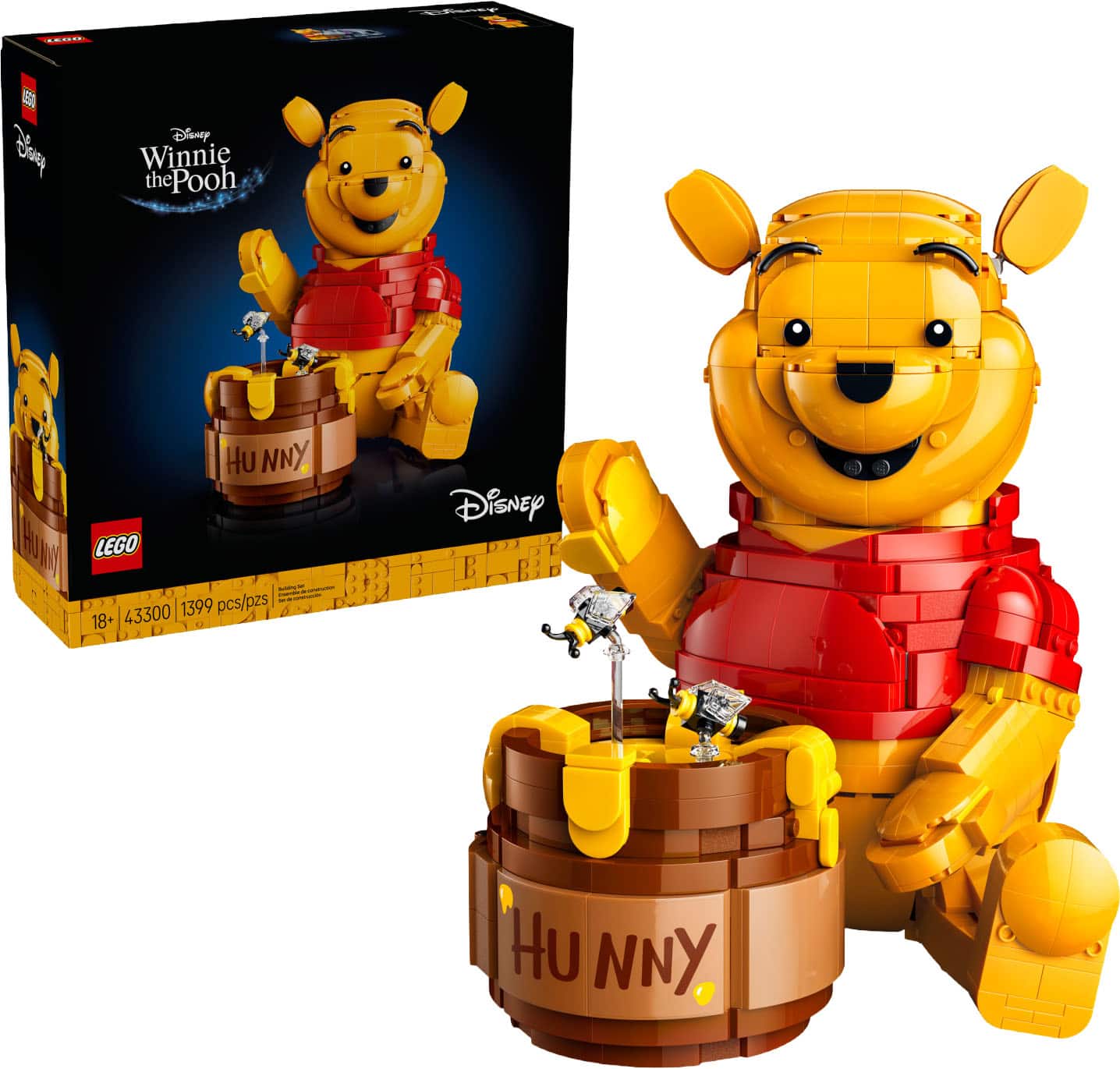 - 150 poR Disney Winnie the Pooh HU NNY AU 1 LEGO - - - - - - - 43300 1399 pcs/pzs 18+ Disney I Hu NNY