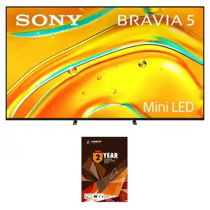 SONY BRAVIA 5 Mini LED AMBER 2 YEAR PREMIUM PROTECTION PLAN