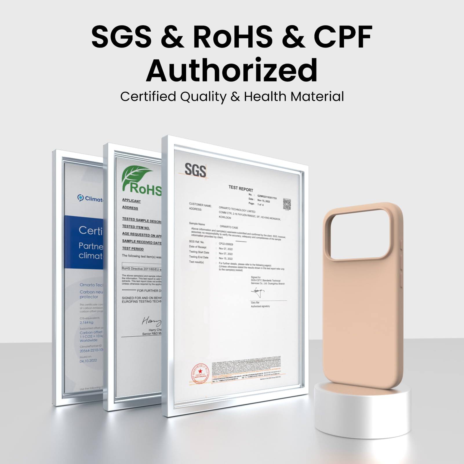 SGS & RoHS & CPF Authorized  
Certified Quality & Health Material  

SGS  
RoHS  
Climat  

Certified Partner  
Climat  

TEST REPORT  
APPLICANT  
ADDRESS  
TESTED SAMPLE DESCRIPTION  
TESTED ITEM NO.  
AGE REQUESTED ON APPLICANT  
SAMPLE RECEIVED DATE  
TEST PERIOD  

The following - - SGS TEST REPORT - - CUSTOMER NM KOOREAN - - - - - - Tweing tN - - - A addee an USSEU Cnorio Tec Carlon neu profector FOR FURTIER - SOEO FOR I - NE nmn TESTING - - 2,1048 - L Conton utet 1002 10 abiebhcin Hong IT ON Seriar A - 20164-2210 1 OE 82022  

Climat  
Carbon neu protector  
CO2 absorber  
2,144 kg  
11 C02 - 10K  
20544-210-10  
04.10.2022  

SGS  
RoHS  
Climat  

TEST REPORT  
APPLICANT