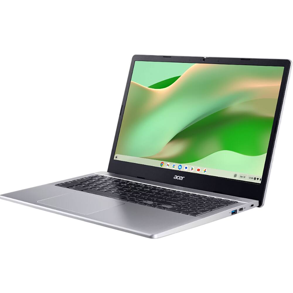 Alt View 2. Acer - Chromebook 315 15.6" N100 8G 64G CRM NX.KRMAA.002 - Silver.