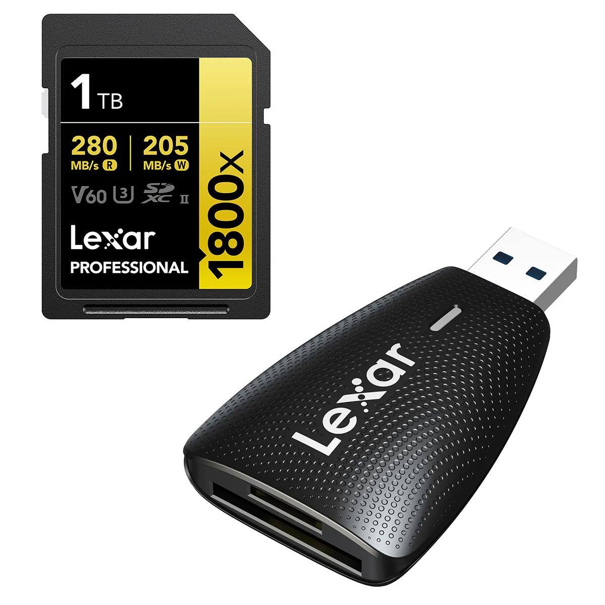 Lexar GOLD Series Professional 1800x 1TB UHS II SDXC Memory Card - Best Buy