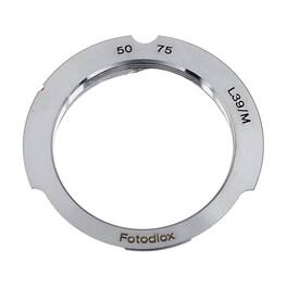 Fotodiox - Lens Adapter - Compatible with Leica Thread Mount Lenses to fit Leica M Mount Cameras w/ 50-75mm Frames