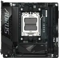 GIGABYTE - B850I AORUS PRO WIFI7 (Socket AM5) AMD B850I ITX DDR5 Wi-Fi 7 Motherboard - Black - Front_Zoom