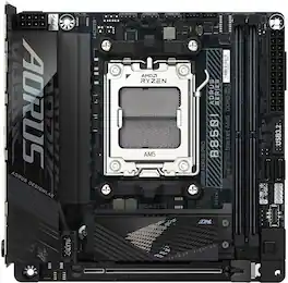 GIGABYTE - B850I AORUS PRO WIFI7 (Socket AM5) AMD B850I ITX DDR5 Wi-Fi 7 Motherboard - Black
