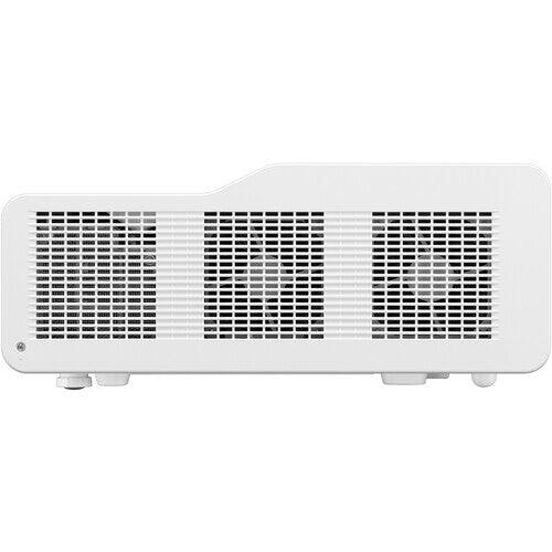 Alt View 3. Panasonic - Panasonic PT-CMZ50U 5200-Lumen WUXGA Ultra-Short Throw Laser Projector (White) - White.