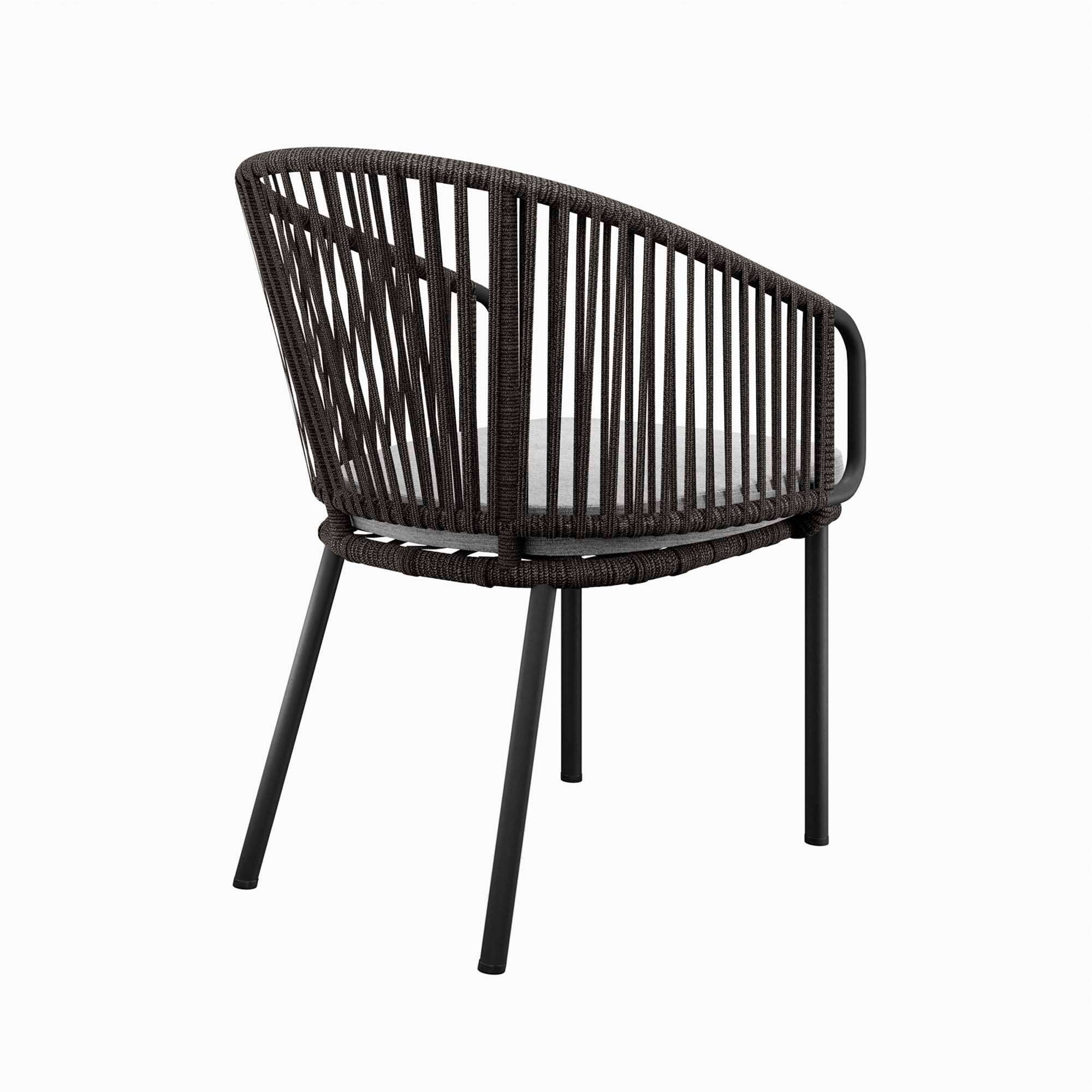 Alt View 1. Modway - Harbor Outdoor Patio Armchair by Modway - Charcoal Gray.