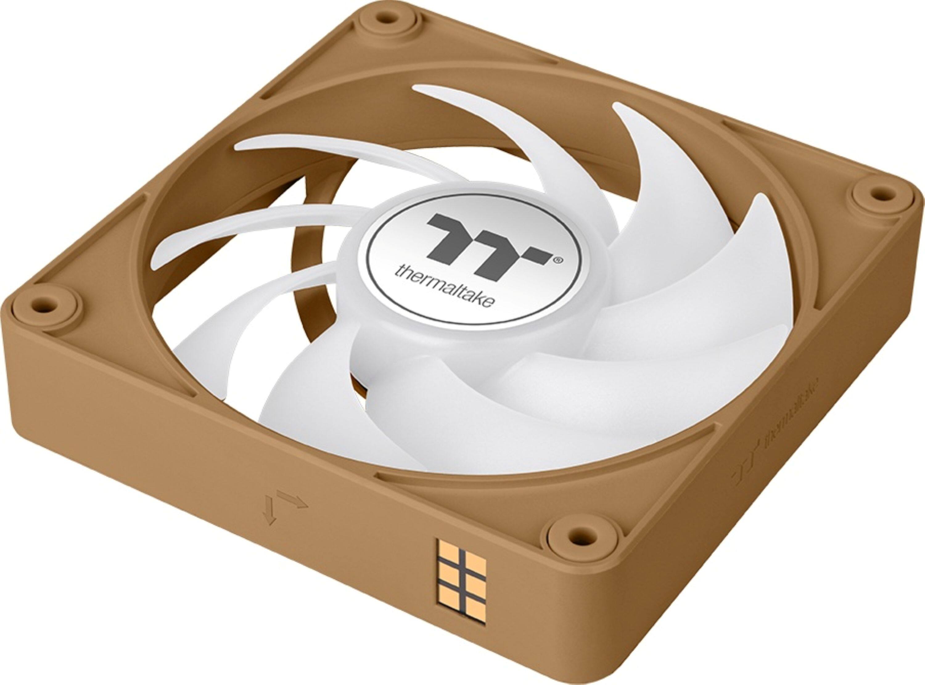 Alt View 8. Thermaltake - CT120 EX ARGB Sync 120mm Computer Case Cooling Fan (3-Pack) - Gravel Sand.