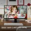 Alt View 1. ViewSonic - VA2447-MHU 23.8" LCD FHD Monitor (DisplayPort VGA, HDMI) - Black.