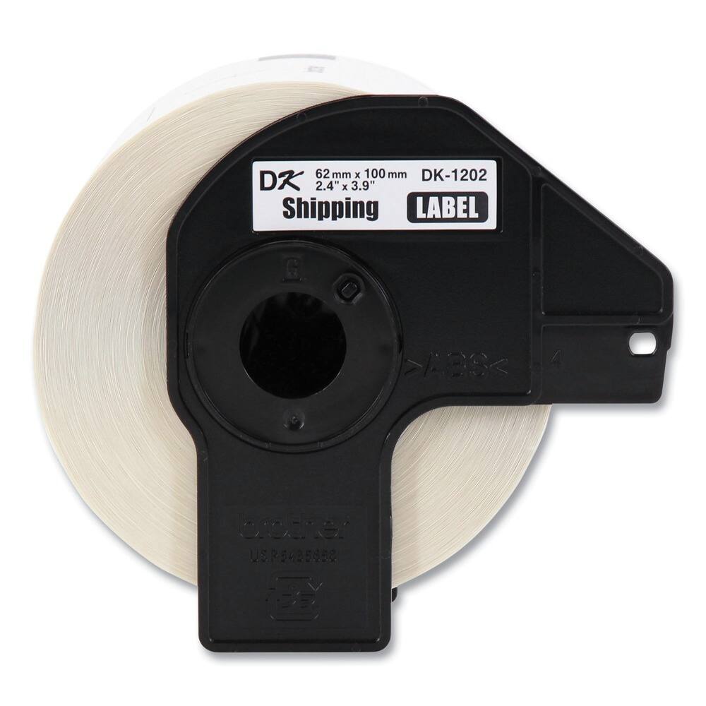62 mm x 100 mm  
2.4" x 3.9"  
DK-1202  
Shipping LABEL  
brother  
USP5485858
