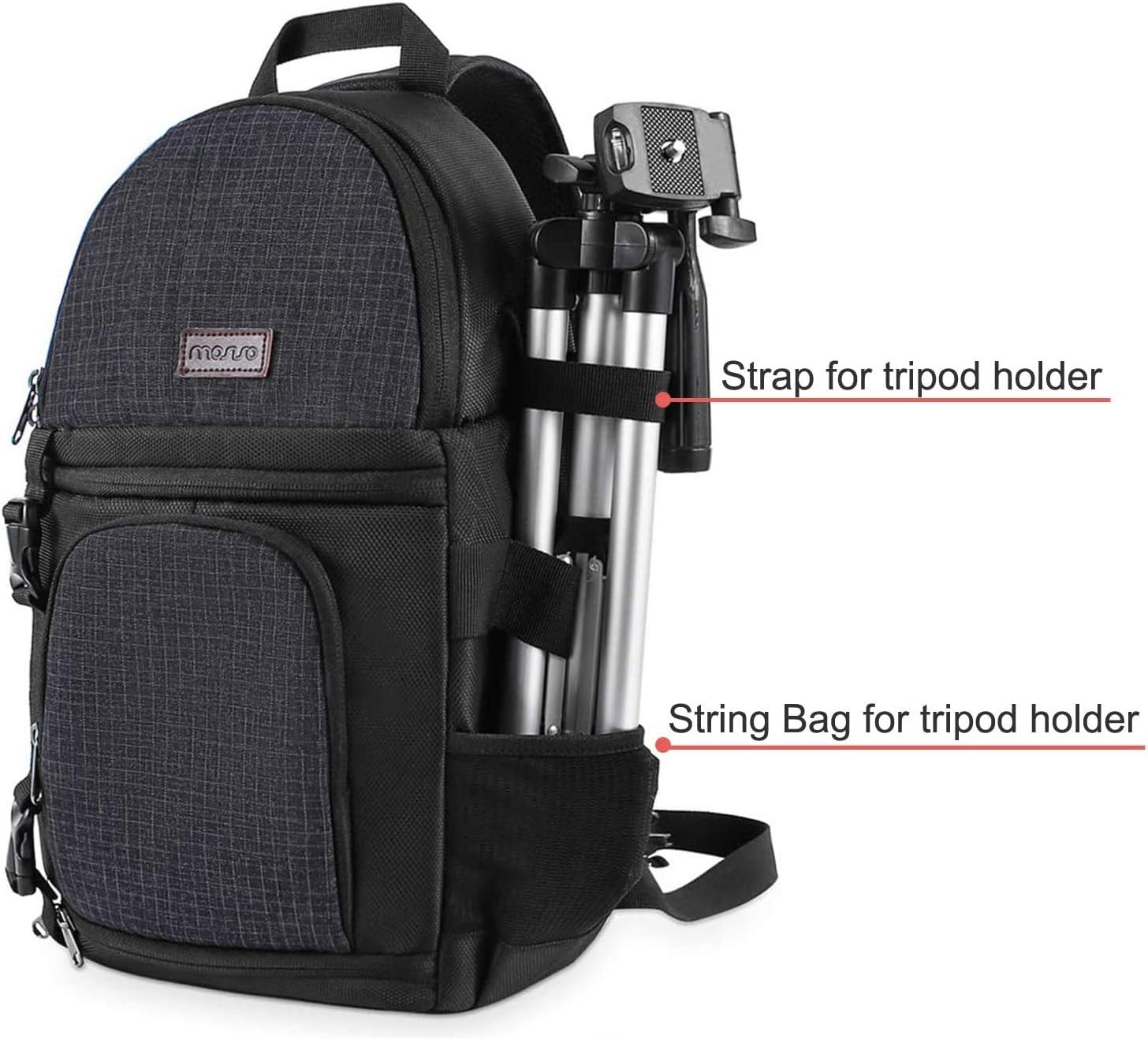 Strap for tripod holder  
String Bag for tripod holder