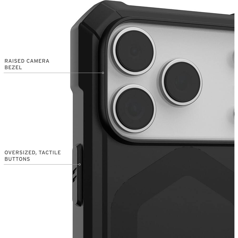 Alt View 2. PARKER SLATER - iPhone 17 Pro Case, Military-Grade Protection - Black.