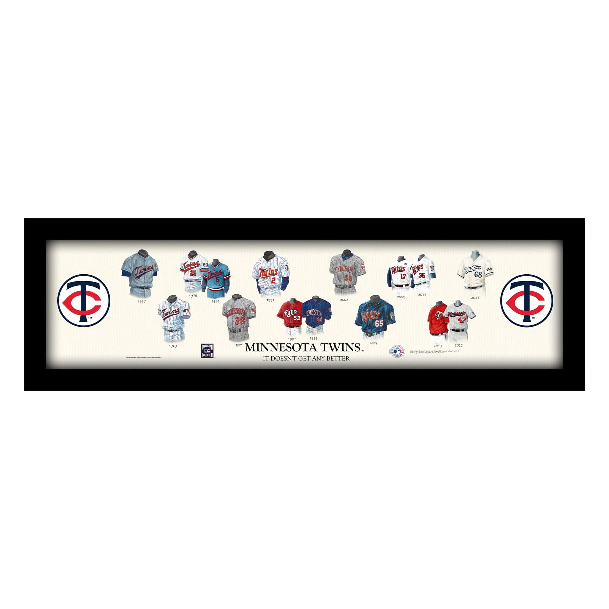 Sporticulture - Cooperstown Collection Framed Uniform Heritage Art Print - Multicolor price history on PriceWatchPro