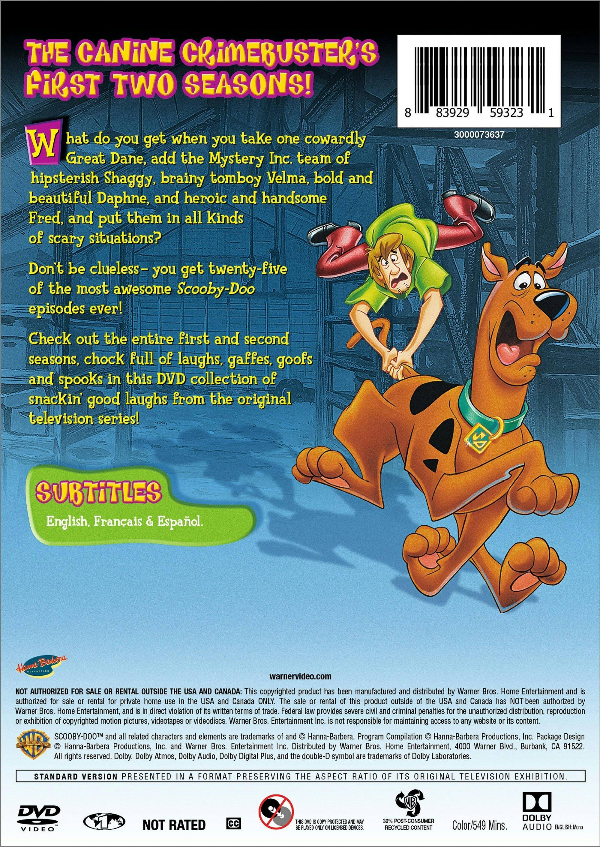 Angle. Scooby-Doo, Where Are You?: Complete 1st and 2nd Seasons (Box Set) [DVD].
