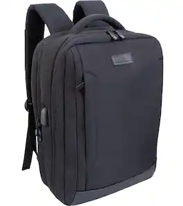 Jack Abrahams - The Collins Nylon Workbook Backpack - Black