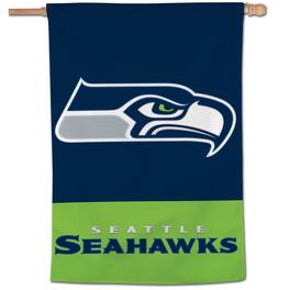WinCraft - Seattle Seahawks 28" x 40" Applique Vertical Banner - Multicolor