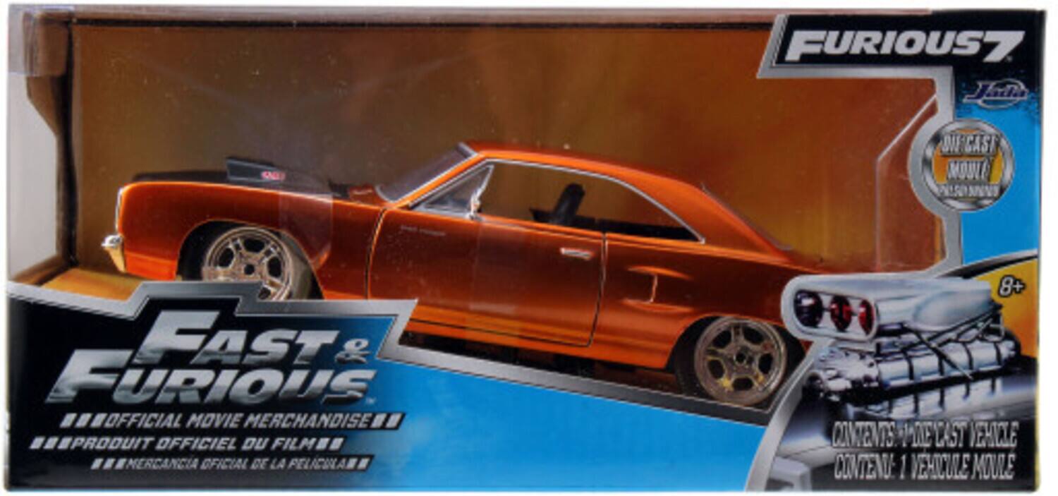 Furious 7 Jha DIF-CAST MOUE FAST & FURIOUS OFFICIAL MOVIE MERCHANDISE "PRODUIT OFFICIEL DU FILM. MERCANCIA OFICIAL DE LA PELICULA 8+ COVENDS NECAST YEHTCLE CONTEND 1 VEHICULE MOULE.