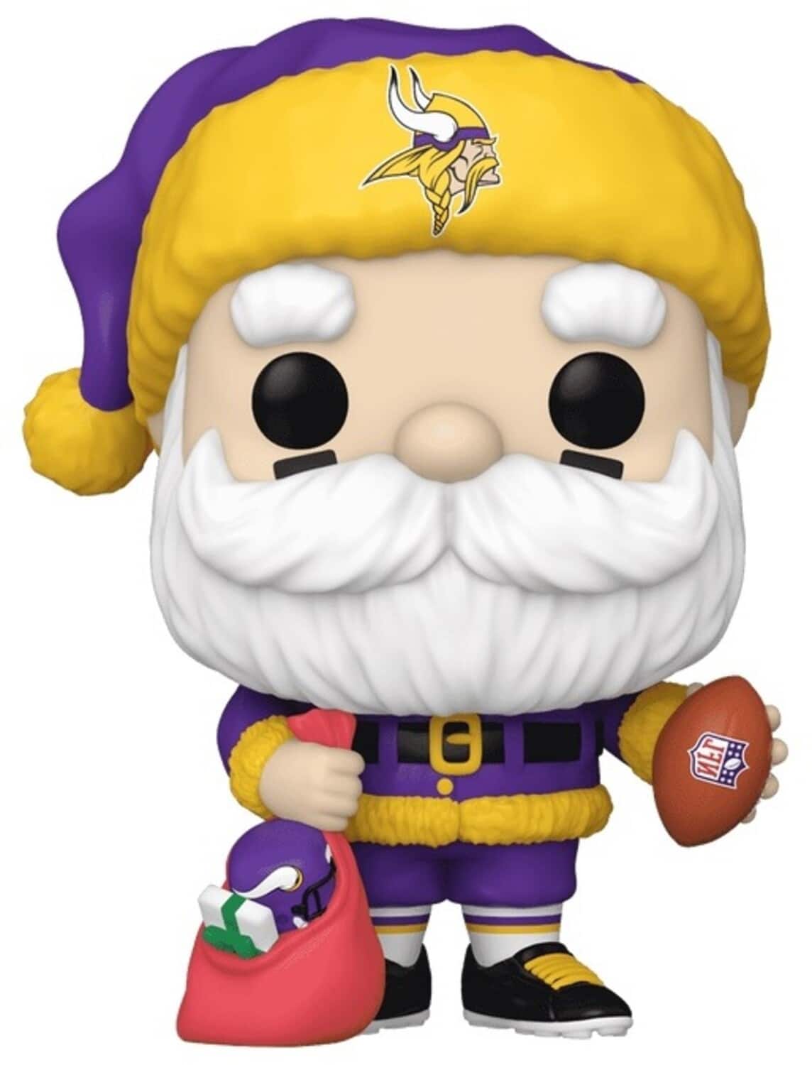 Funko - POP! NFL: Vikings - Santa - COLLECTIBLES - Multicolor