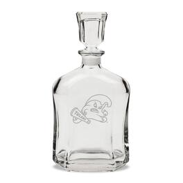 Jardine - Tulane Green Wave 23.75oz. Crystal Whisky Decanter - Multicolor