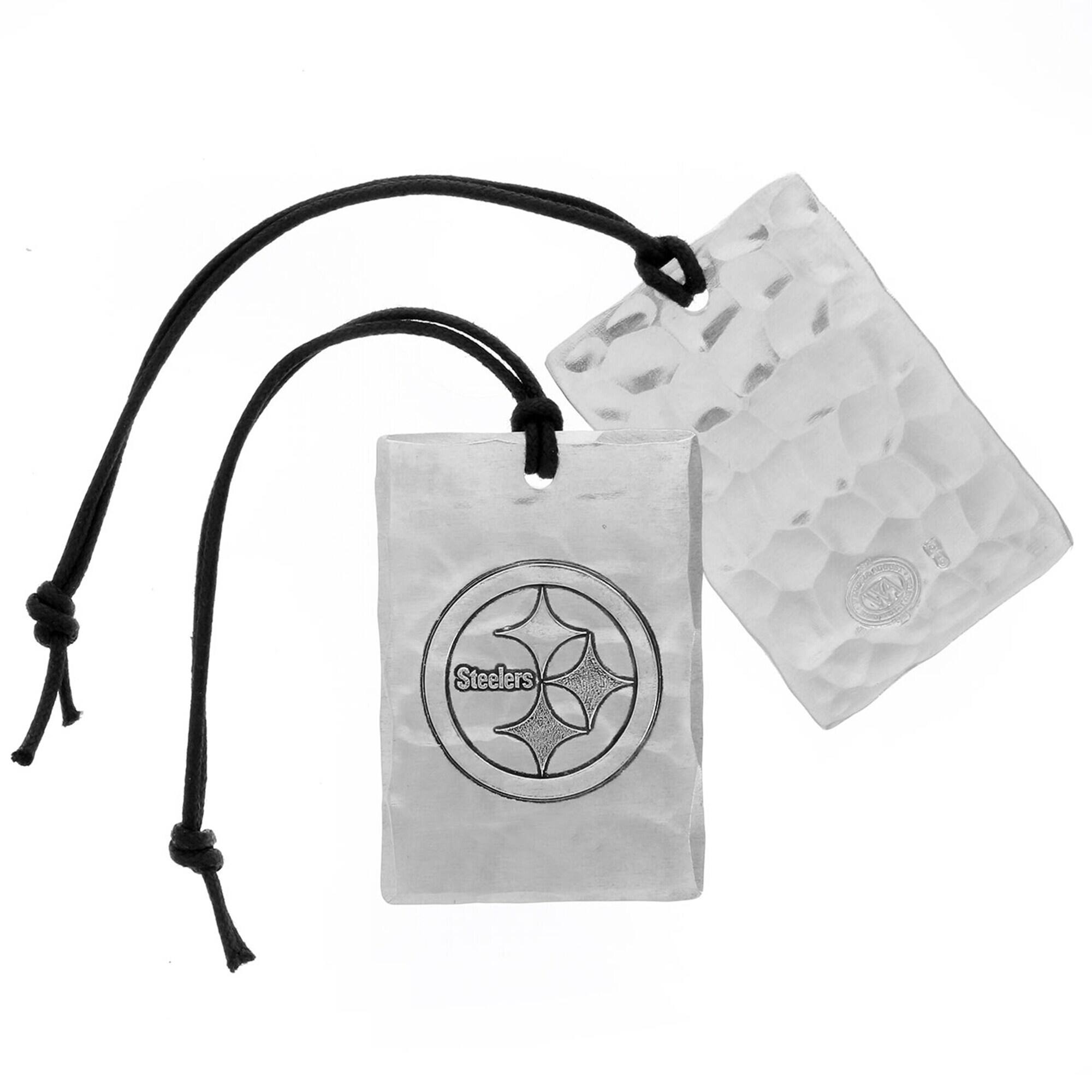 Wendell August Forge - Pittsburgh Steelers Bag Tag - Silver price history on PriceWatchPro