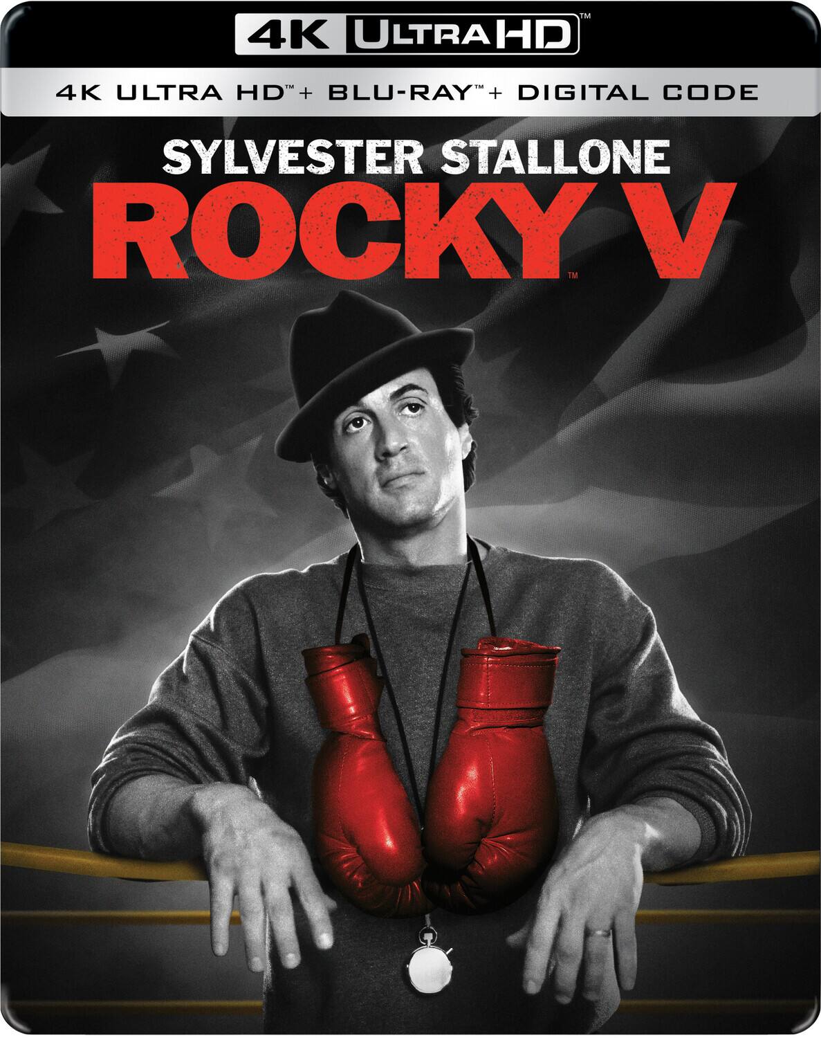Alt View 1. Rocky 5 (Limited Edition 4K Steelbook + Blu-ray) [UHD].
