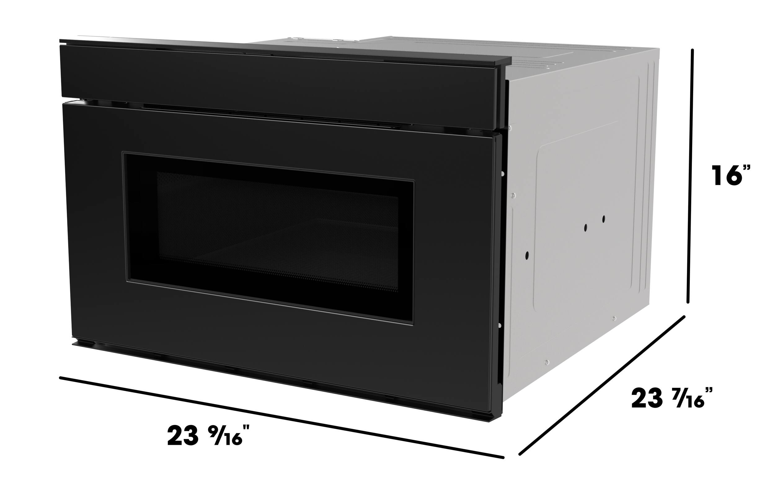 16"  
23 9/16"  
23 7/16"
