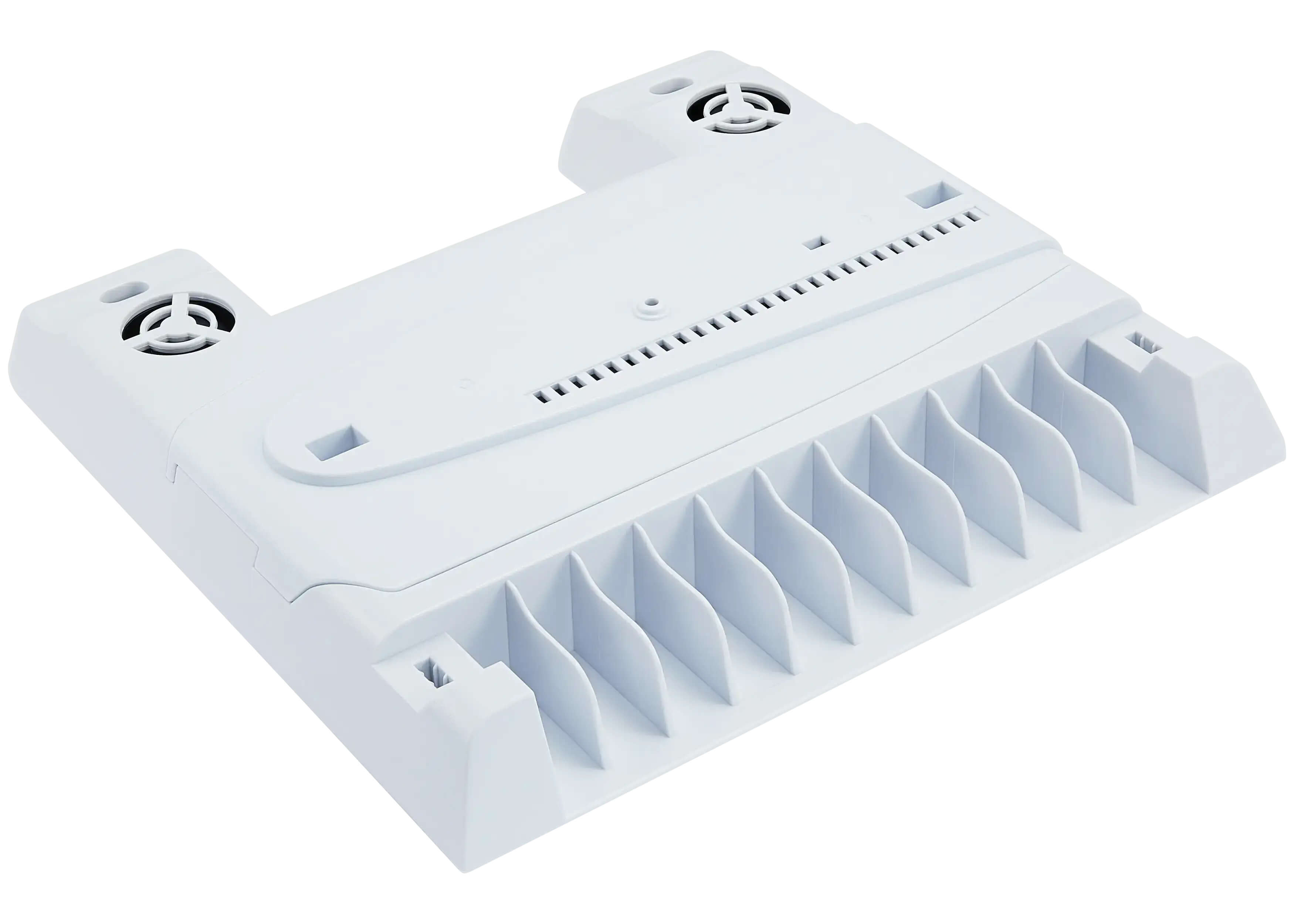 Alt View 1. Dobe - DOBE - White Multifunctional Cooling Charging Stand Compatible For PlayStation 5 PS5 - White.