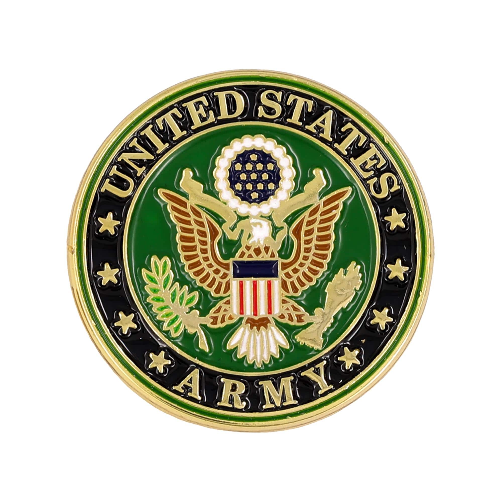 Nerd Block - U.S. Army Eagle Logo Lapel Pin - Green price history on PriceWatchPro