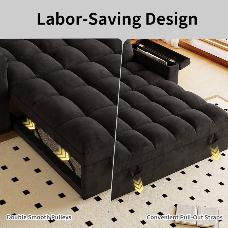 Labor-Saving Design

Double Smooth Pulleys

Convenient Pull-Out Straps