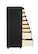 Alt View 13. Linon Home Décor - Monte Eight-Drawer Rolling Storage Cart - Black.