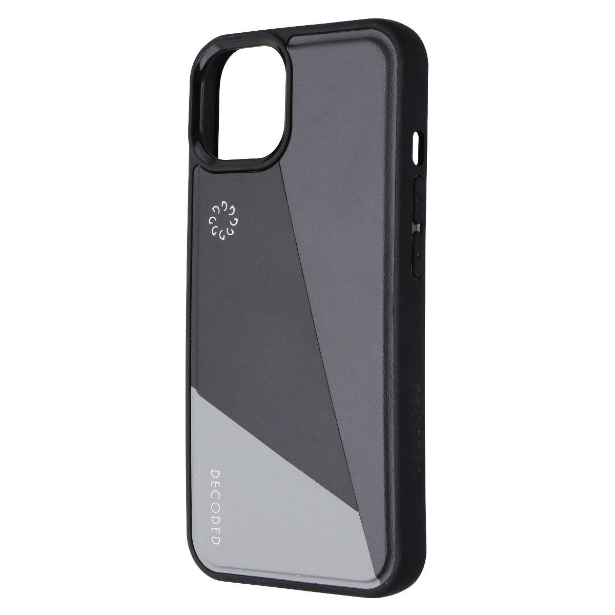 Front. DECODED - Decoded Back Cover Made with Nike Grind for Apple iPhone 13 - Black / Gray - Black.