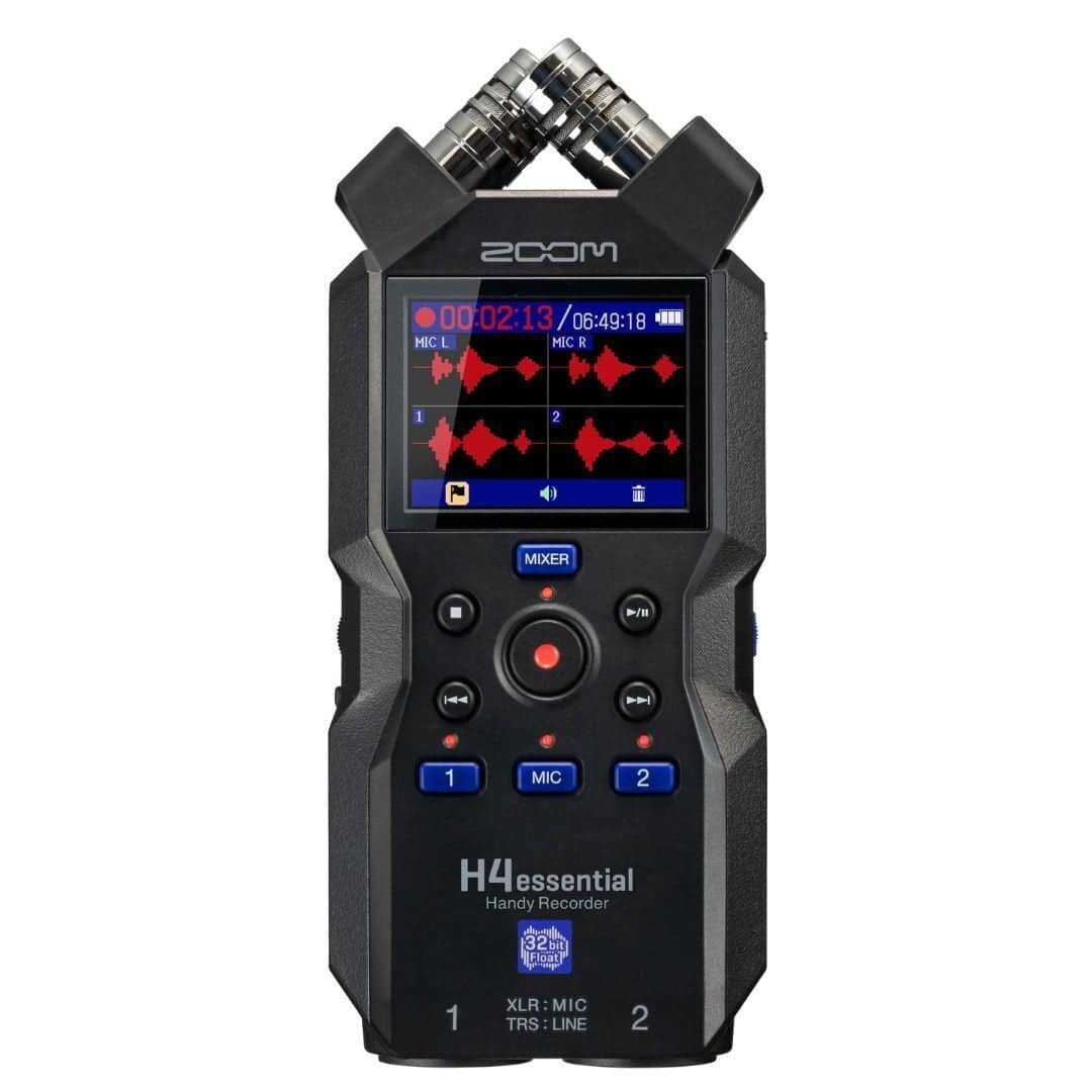 Zoom H4essential 4 Track Handy Recorder (2024 Model, Essential