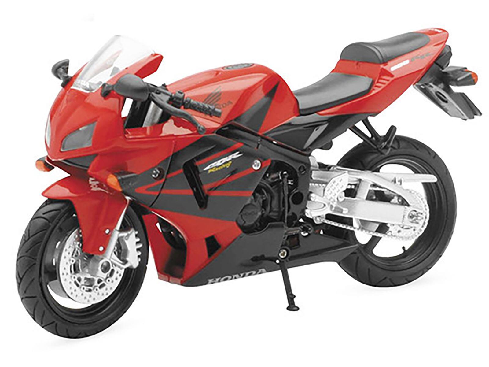 Alt View 1. New Ray - 2006 Honda CBR600R Red 1/12 Diecast Motorcycle Model by New Ray.