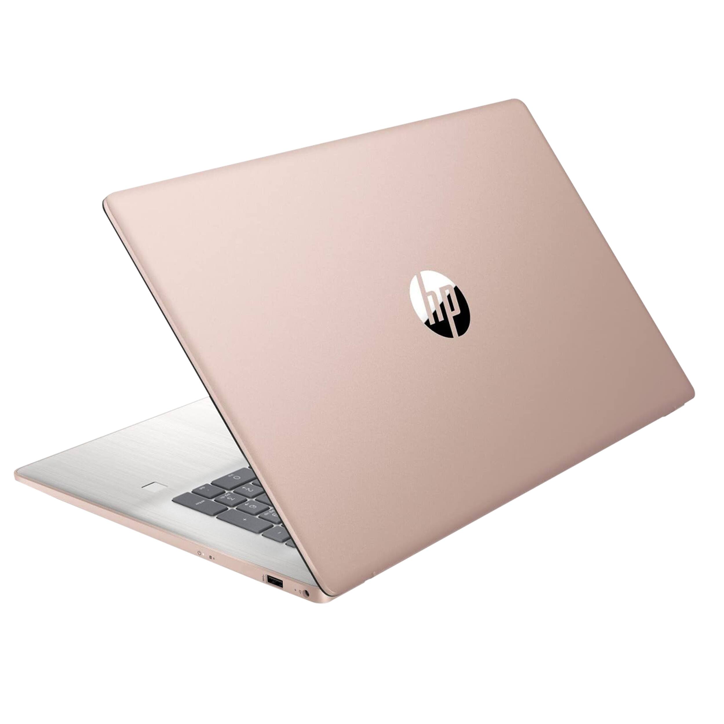 Alt View 2. HP - HP 17-c0000 17.3" 1600 x 900 (HD+) Laptop - Intel Celeron with 8GB Memory - 512 GB SSD - Rose Gold - Rose Gold.