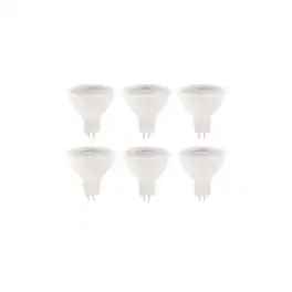 Elitco Lighting - LED Light Bulb 6W 3000K MR16 GU5.3 SMD with 500 Lumens - White