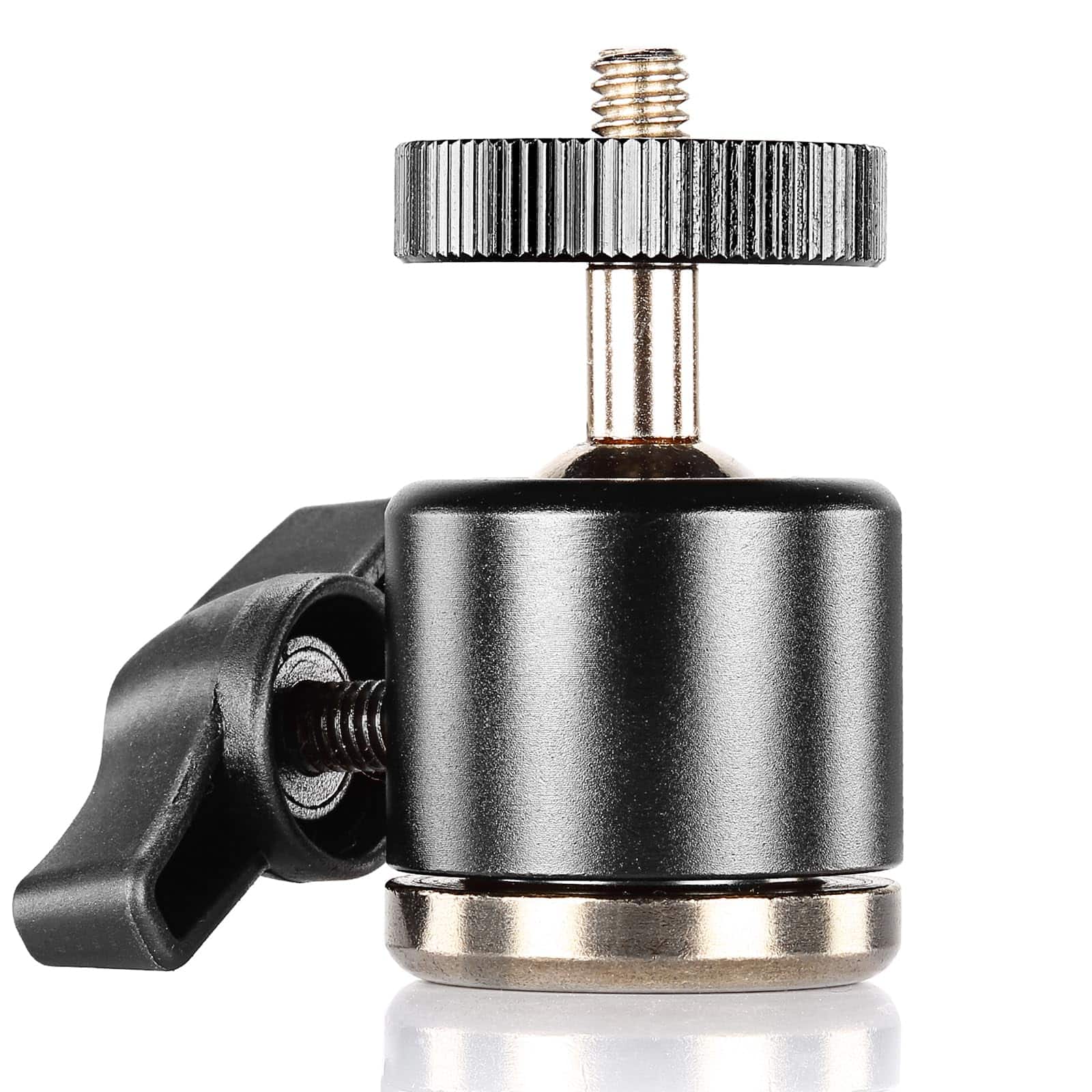 Neewer - 360° Mini Ball Head with 1/4" & 3/8" Thread Base, Aluminum Alloy
