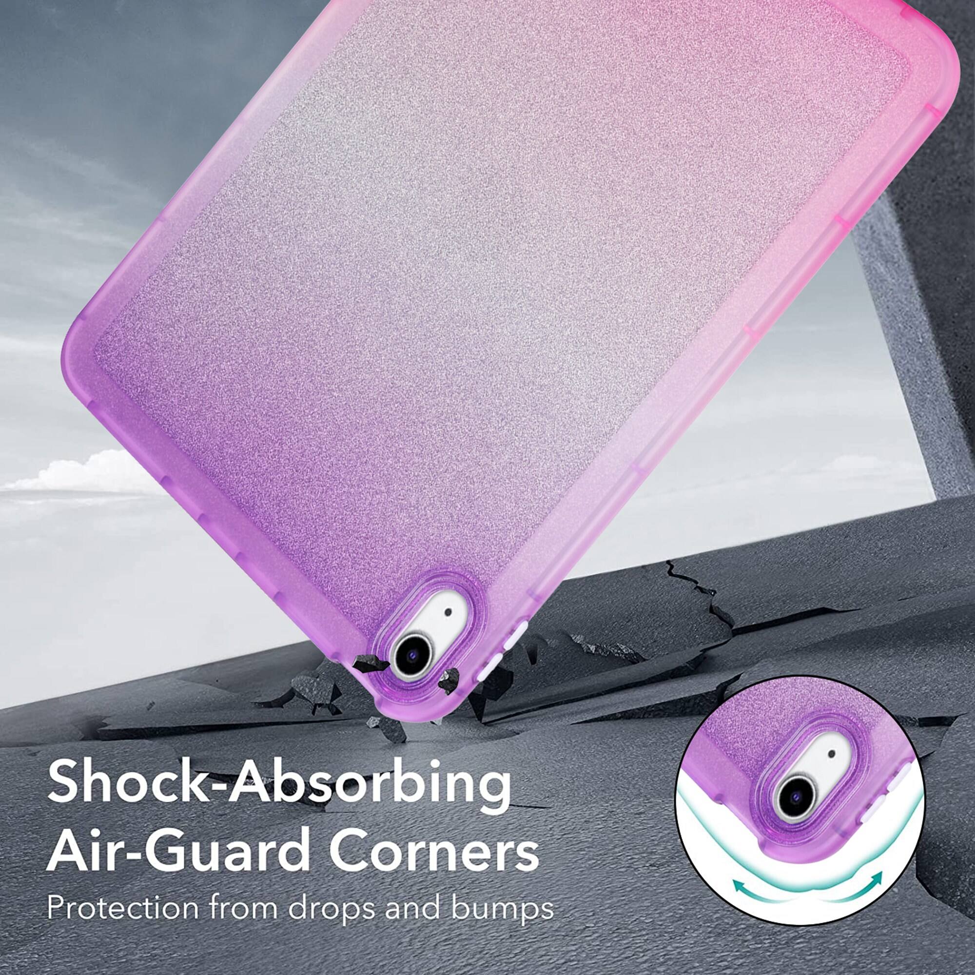 Shock-Absorbing Air-Guard Corners  
Protection from drops and bumps