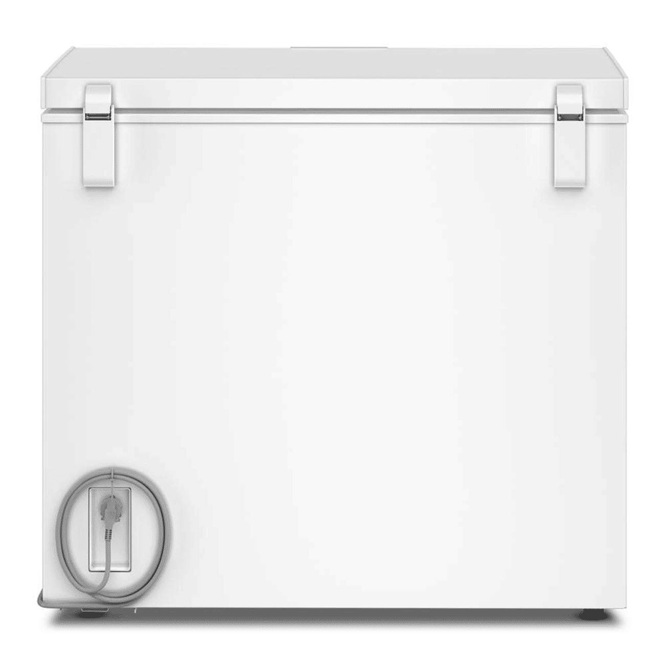Back. Whirlpool - Whirlpool 5 cu. ft. Chest Freezer with 1 Storage Basket - White.