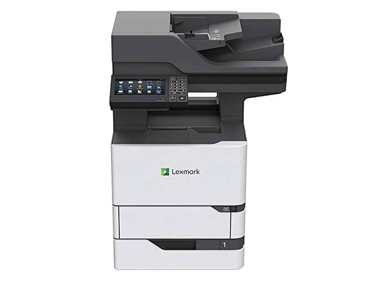 Alt View 5. Lexmark - Lexmark - 25B0002 - Lexmark MX720 MX722ade Laser Multifunction Printer - Monochrome - Copier/Fax/Printer/Scanner - 70 - Monochrome.