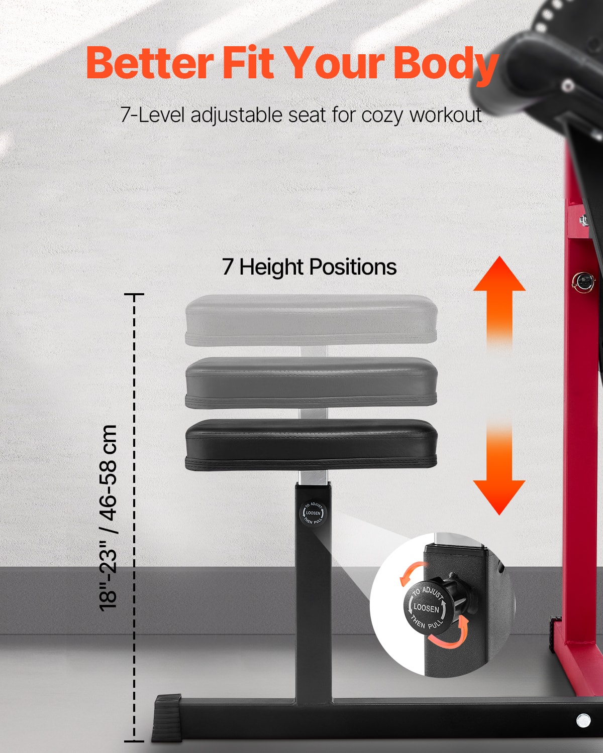 VEVOR Preacher Curl Machine, 2 in 1 Bicep Curl Machine and Triceps