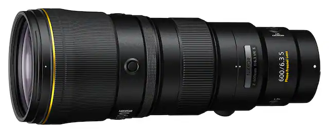 Front. Nikon - NIKKOR Z 600mm f/6.3 VR S - Black.