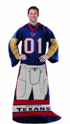 Northwest - Houston Football Texans Full Player Comfy Snuggie Blanket - Multi