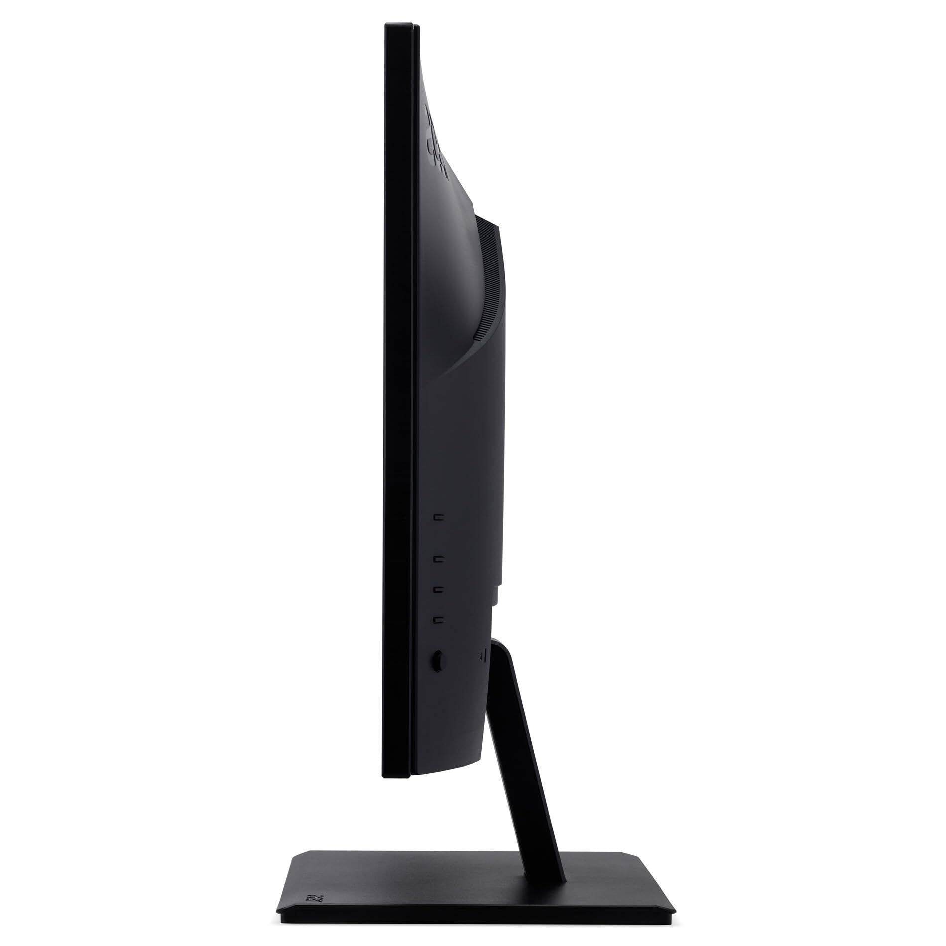 Back. Acer - Vero E3 22" Monitor FullHD 1920x1080 100Hz IPS 4ms 250Nit HDMI Display - Black.