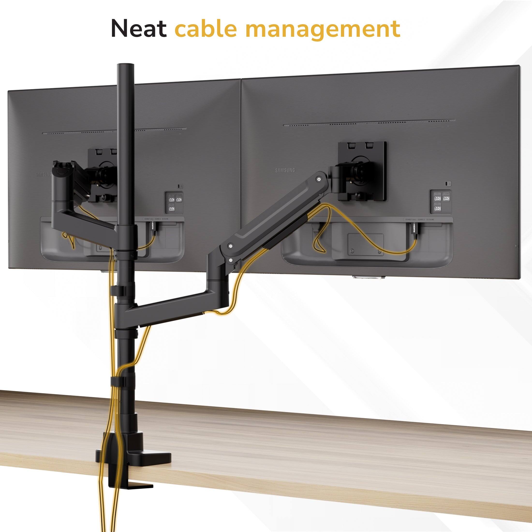 Neat cable management
