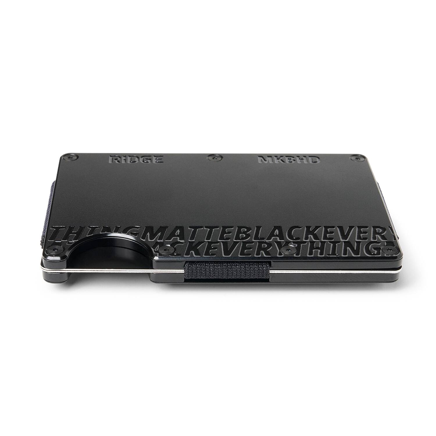 The text on the image reads: "The Thing Matte Black Ever Keeveverthing."