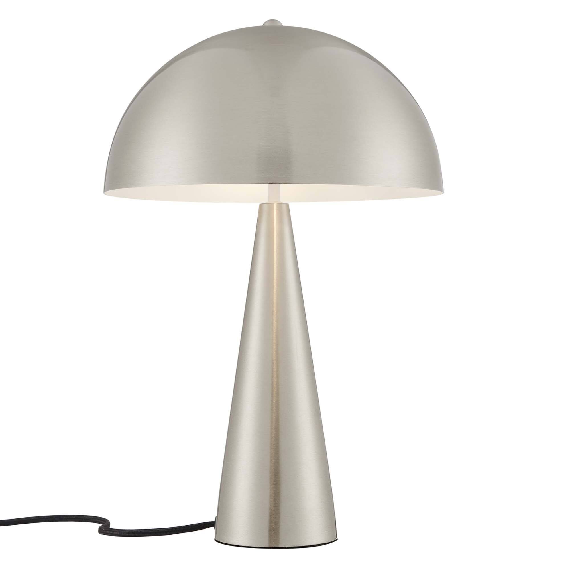 Alt View 2. Modway - Selena Metal Table Lamp by Modway - Satin Nickel.