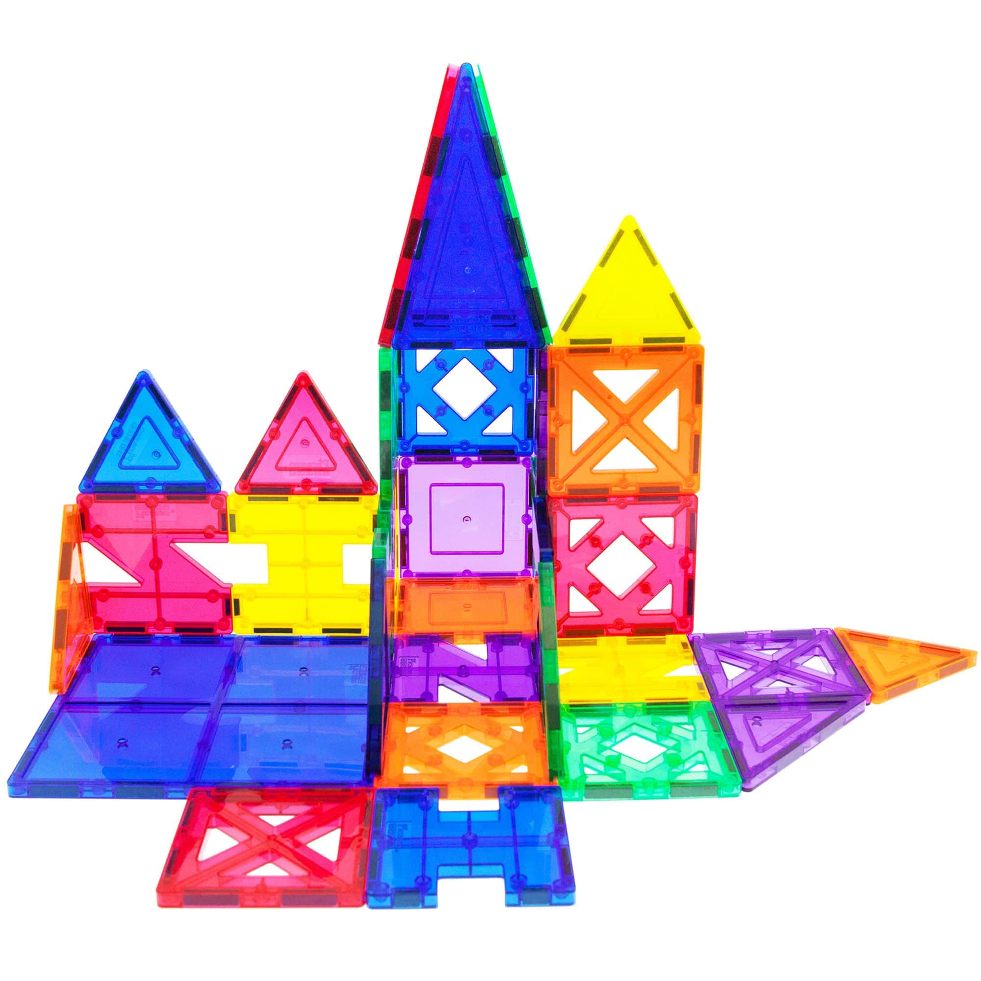 PicassoTiles - 33 PC Magnetic Tiles, Magnetic Building Blocks for Kids, Magnet for Kids 3+